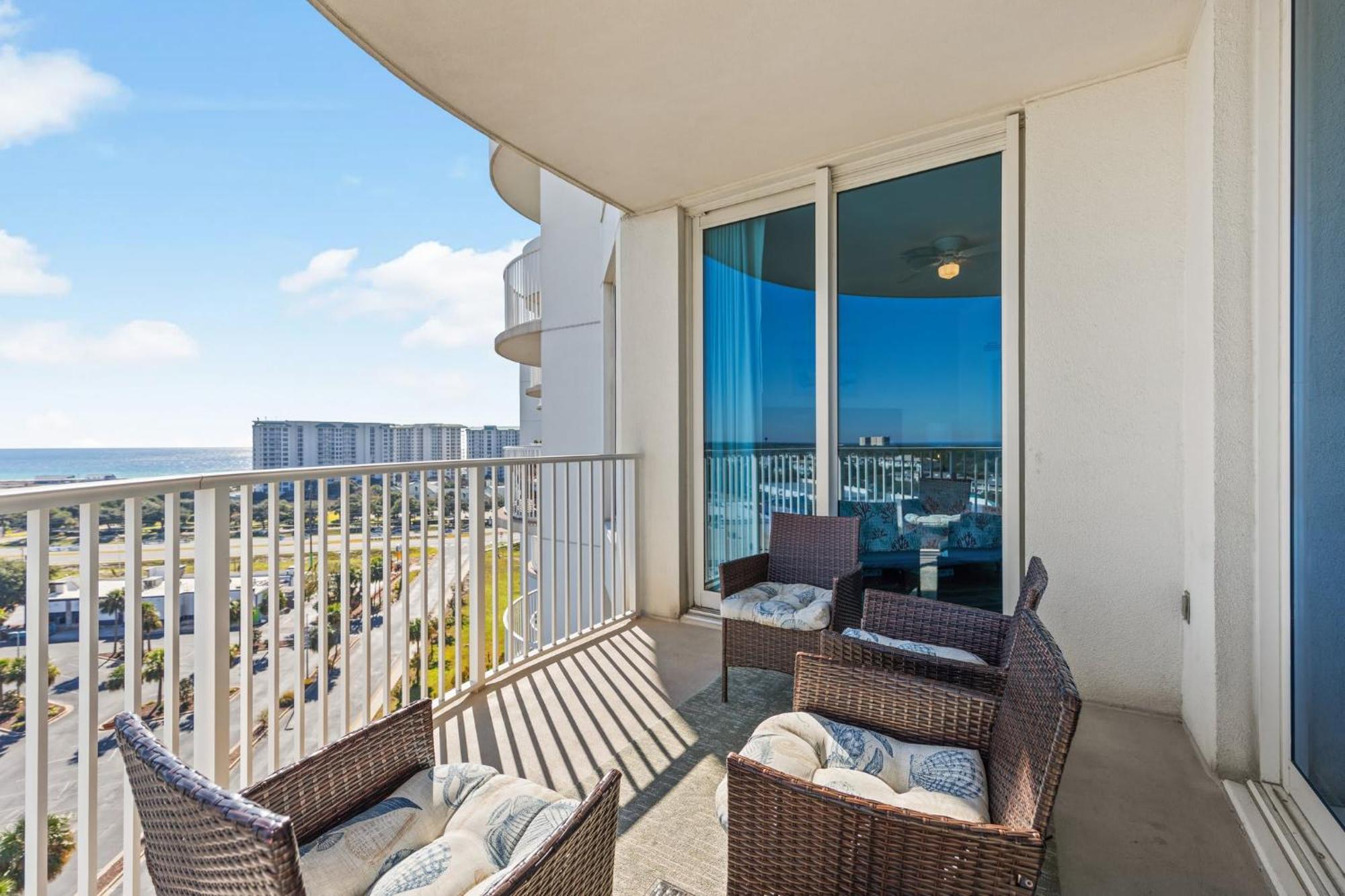 5 Star Resort 11Th Fl Stunning Sunrise 2Br 2Ba King Suite,Pools ,Shuttle Or Walk To Beach Дестин Екстериор снимка