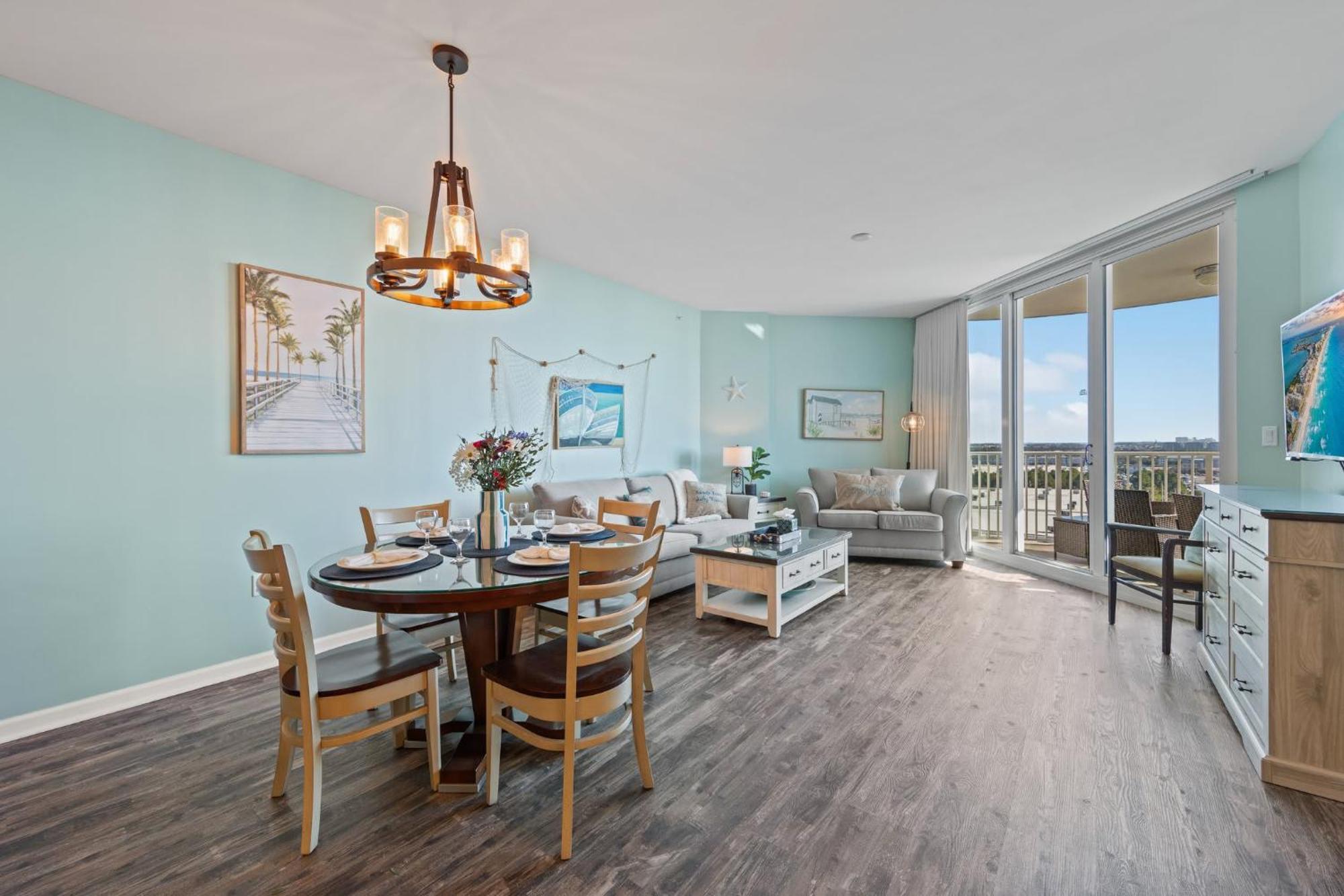 5 Star Resort 11Th Fl Stunning Sunrise 2Br 2Ba King Suite,Pools ,Shuttle Or Walk To Beach Дестин Екстериор снимка
