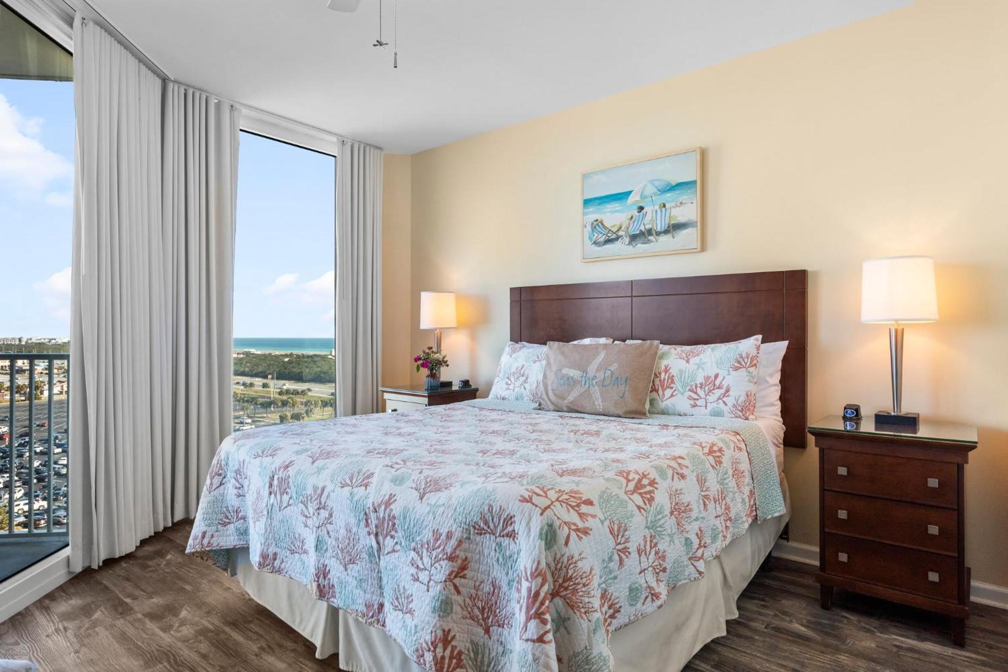 5 Star Resort 11Th Fl Stunning Sunrise 2Br 2Ba King Suite,Pools ,Shuttle Or Walk To Beach Дестин Екстериор снимка