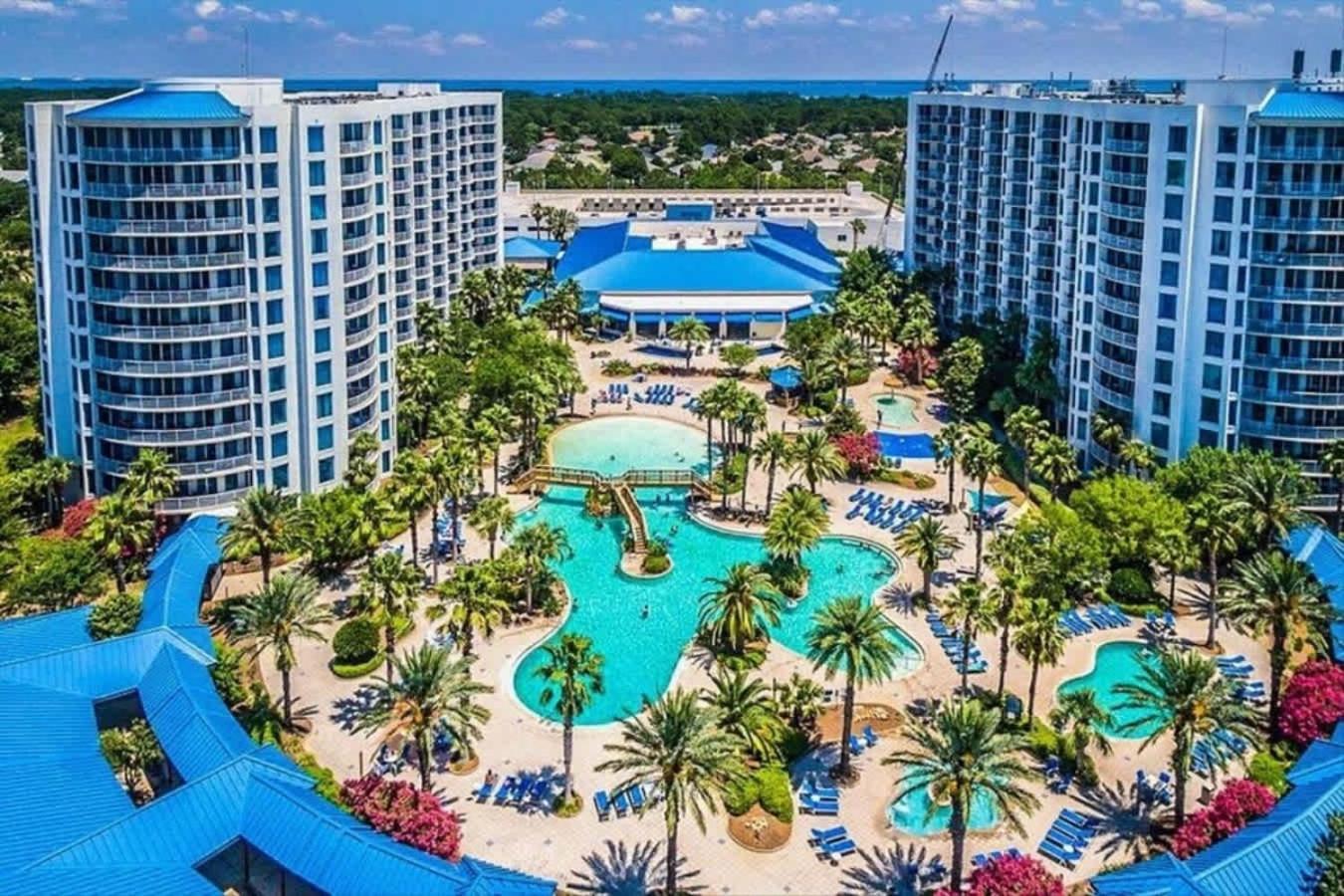 5 Star Resort 11Th Fl Stunning Sunrise 2Br 2Ba King Suite,Pools ,Shuttle Or Walk To Beach Дестин Екстериор снимка