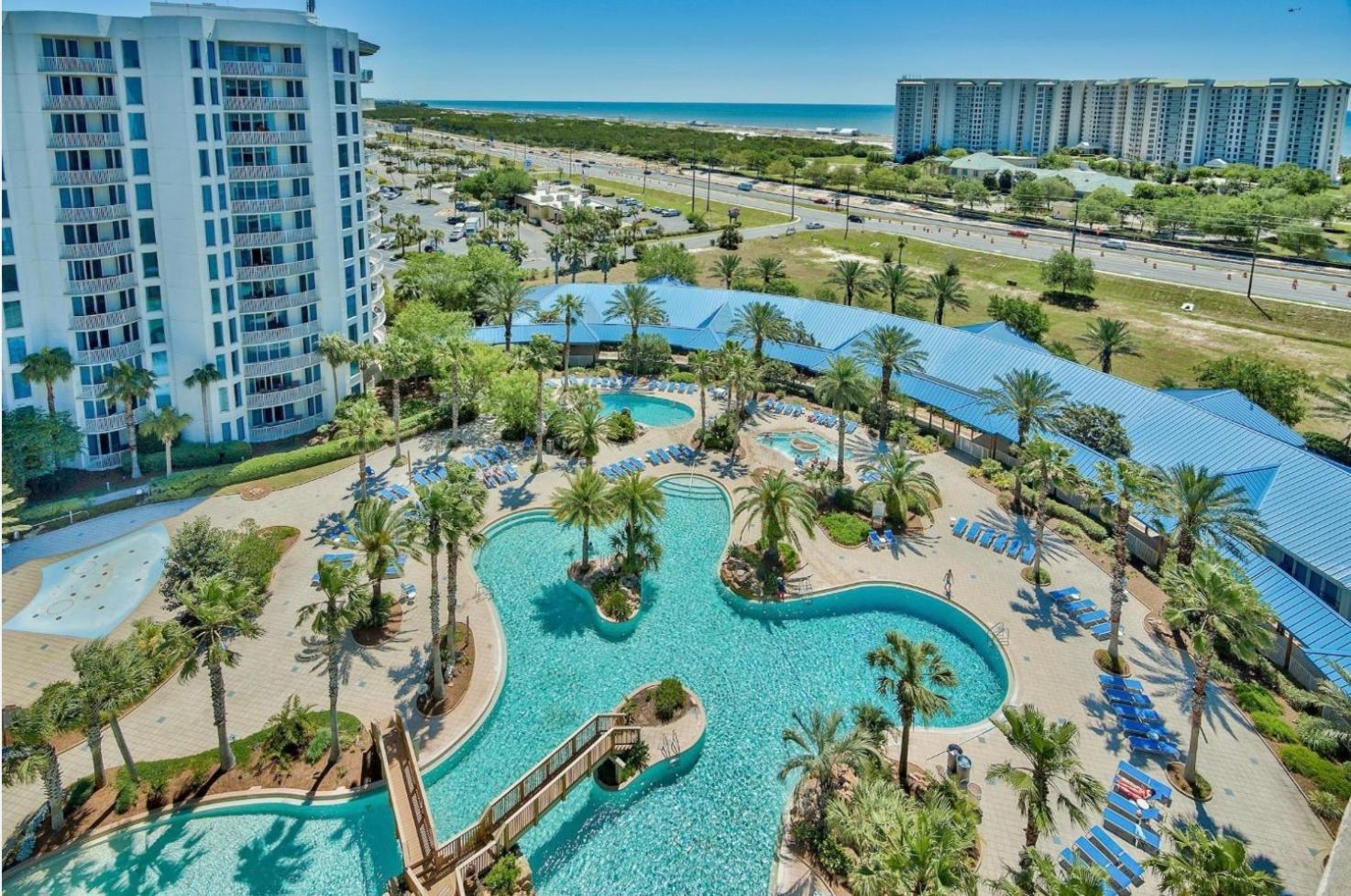 5 Star Resort 11Th Fl Stunning Sunrise 2Br 2Ba King Suite,Pools ,Shuttle Or Walk To Beach Дестин Екстериор снимка